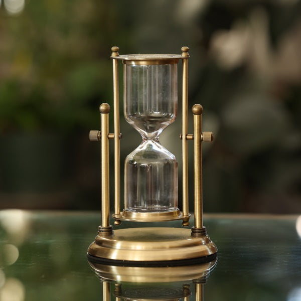Kelvin & Hughes Vintage Brass Rotating Hourglass Kit