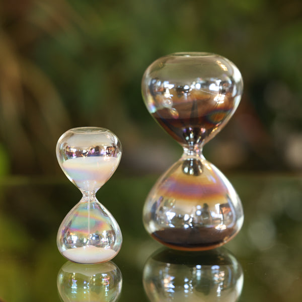 Meditation Hourglass Set - Iridescent