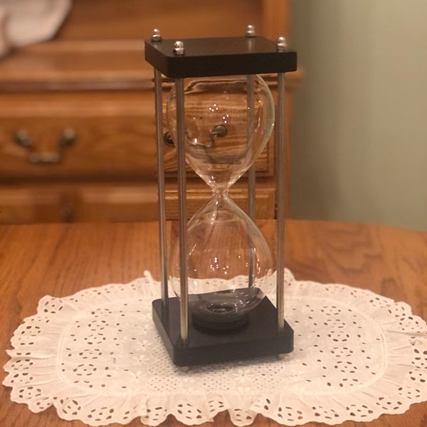 Square Hourglass Kit with Metal Spindles