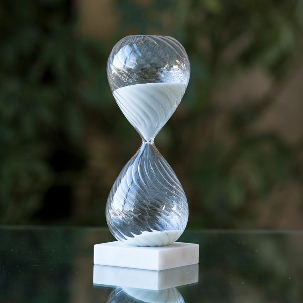 Freestanding Hourglass 45 Minute - Black or White