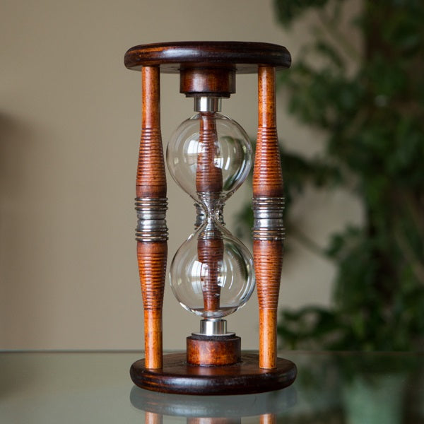 Antique Bobbin Hourglass Urn