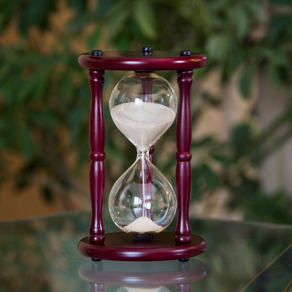 Cherry Hourglass 45 or 50 minutes