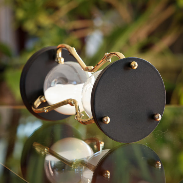 The Gilded Swan Hourglass - 50 or 60 Minutes