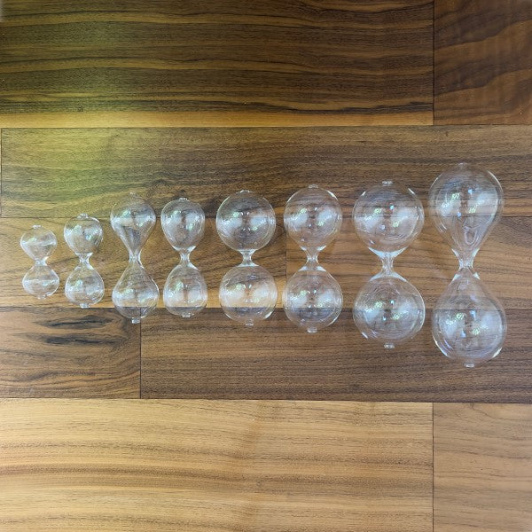 DIY Empty Hourglass Globe - Cremains