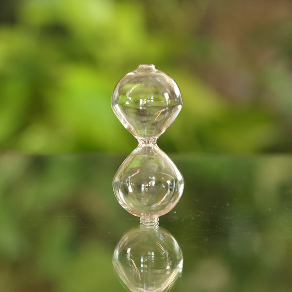 DIY Empty Hourglass Globe - Cremains