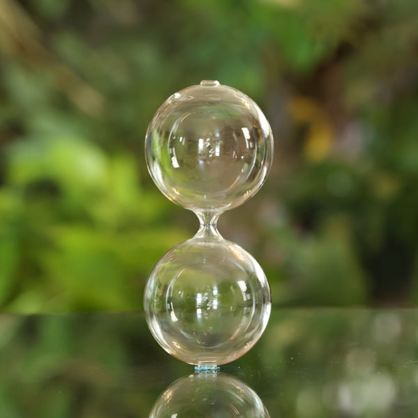 DIY Empty Hourglass Globe - Cremains