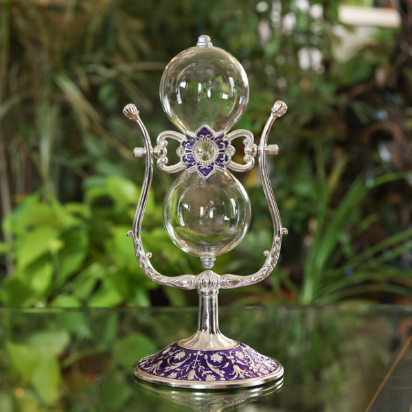 The Royal Fleur Urn Hourglass