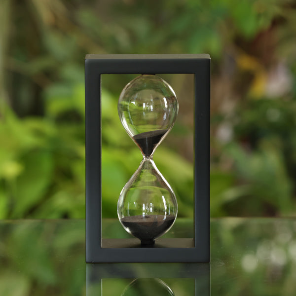 Modern Rectangle 30 or 60 Minute Hourglass