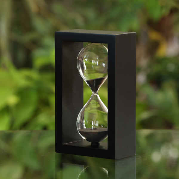 Modern Rectangle 30 or 60 Minute Hourglass