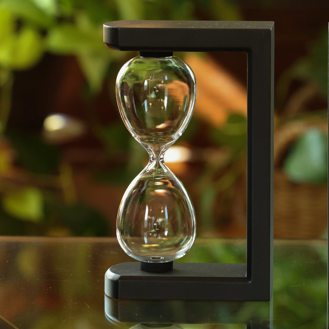 Modern Bookend Hourglass Urn