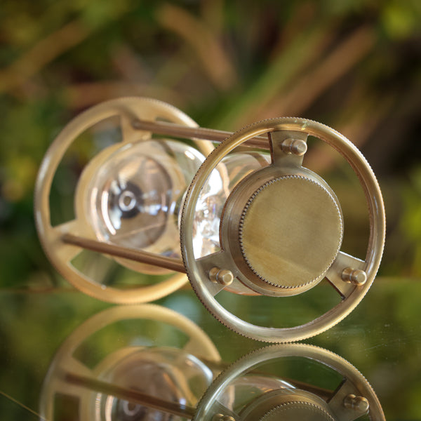 Metal Sand Timer Kit in Brushed Brass