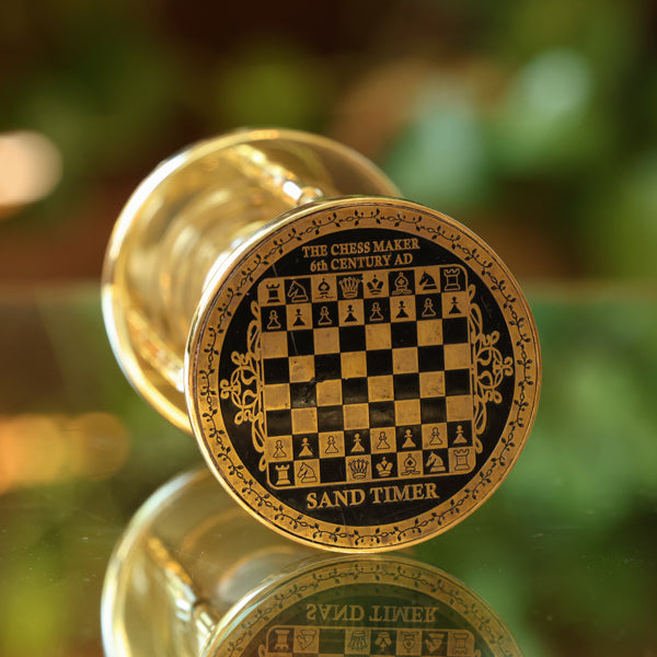 Gold Chess 30 Minute Sand Timer