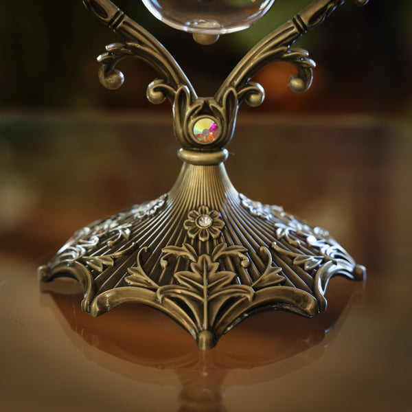 Heart Vintage Style Rotating Hourglass
