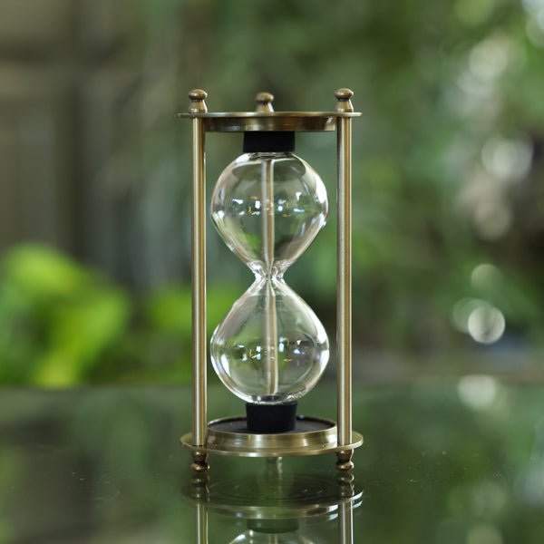 Vintage Brass Urn Hourglass - Cross and Verse