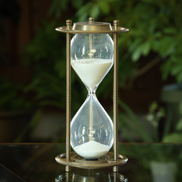 The Gilded Hour 60 Minute Hourglass