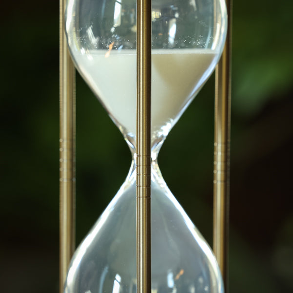 The Gilded Hour 60 Minute Hourglass