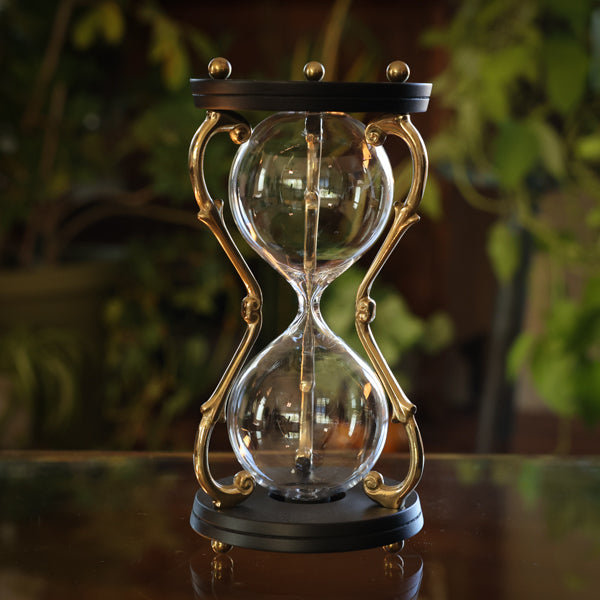 The Gilded Swan Fillable Hourglass