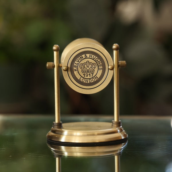 Kelvin & Hughes Vintage Brass Rotating Hourglass Kit