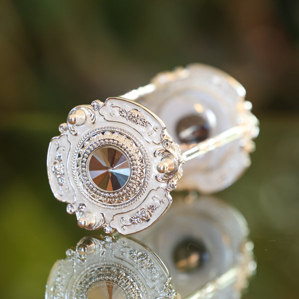 Silver or Gold Crystal Hourglass Kit
