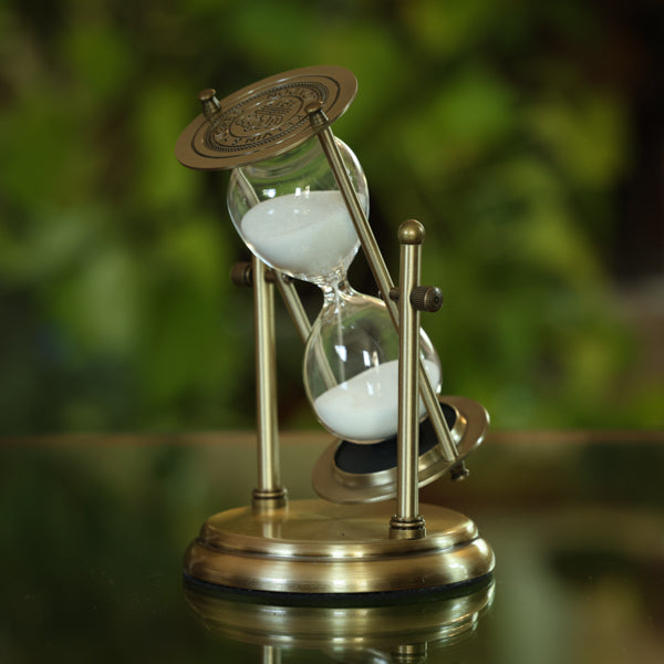 Kelvin and Hughes Vintage Brass 20 or 30 Minute Hourglass