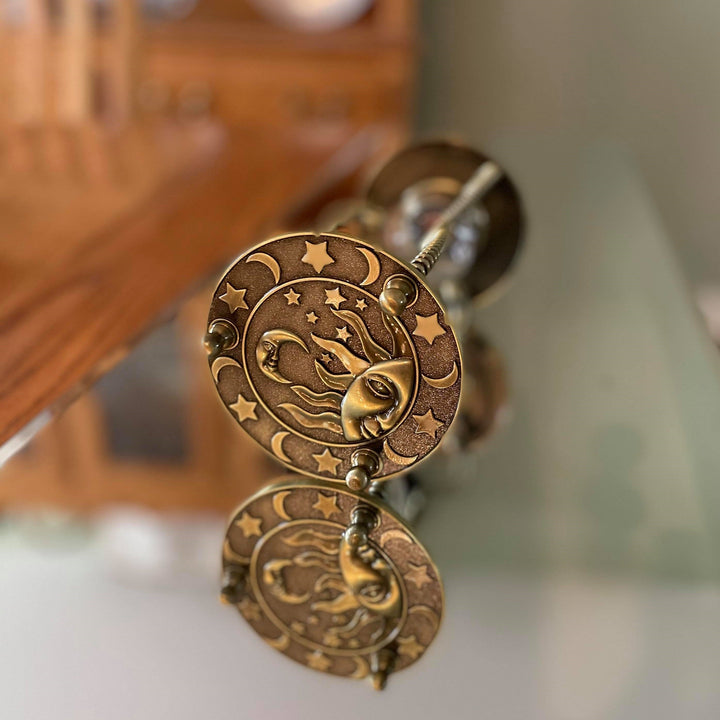 Sun and Moon Brass Hourglass Kit product view