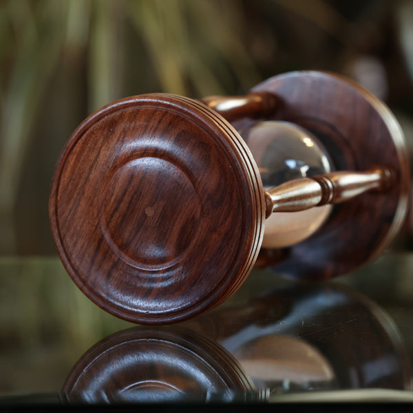 50 Minute Rosewood Hourglass