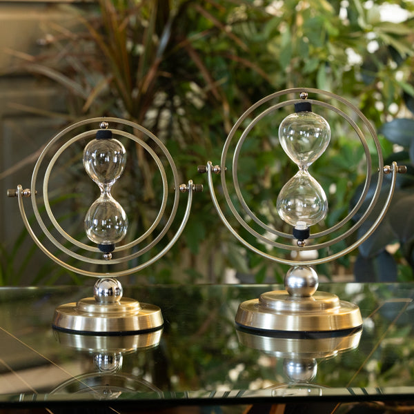 Bronzed Time Turner Kit Rotating Hourglass - JustHourglasses