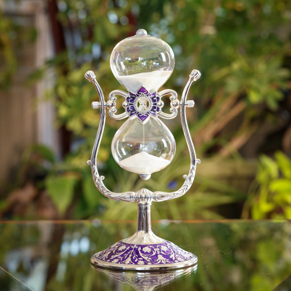 The Royal Fleur 60 Minute Hourglass