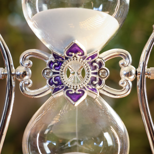 The Royal Fleur 60 Minute Hourglass