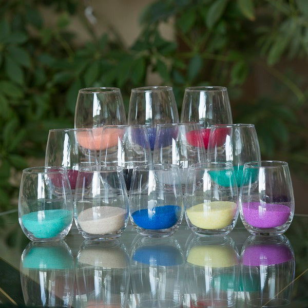 Freestanding Fillable Hourglass Sand Ceremony Package product view