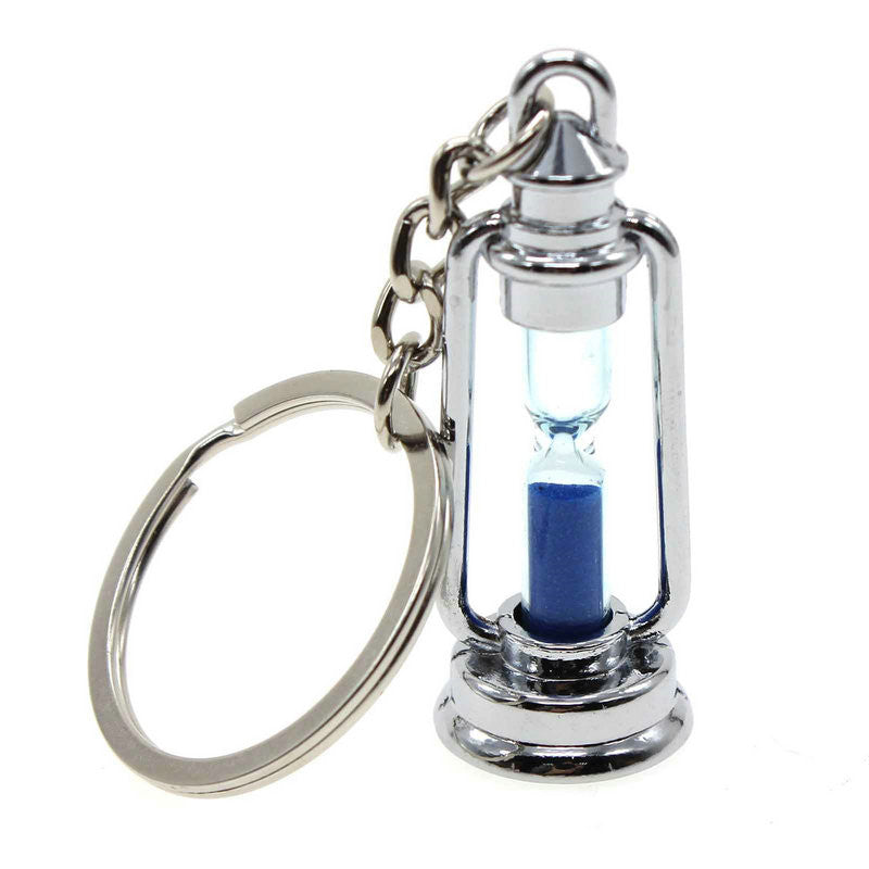 Lantern Key Chain Sand Timer - JustHourglasses