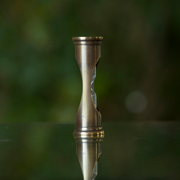 3 Minute Bronzed or Brass Mini Sand Timer