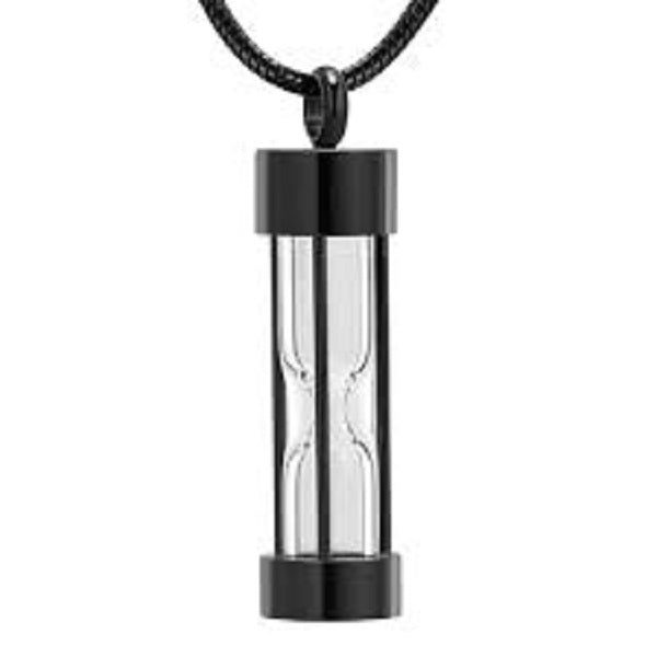 Hourglass Keepsake Necklace or Keychain
