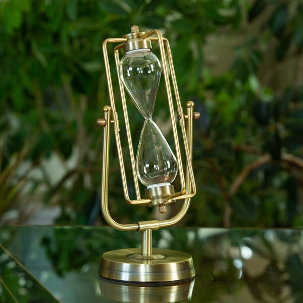 Square Brass Rotating Hourglass Kit