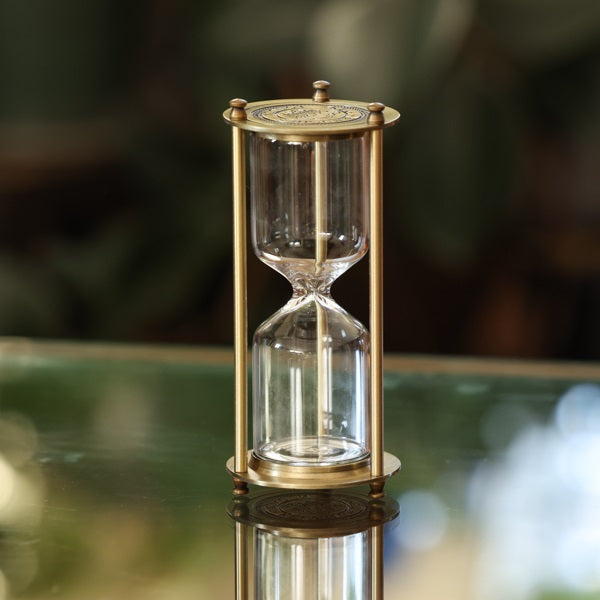 K&H Vintage Brass Hourglass Kit - Two Styles
