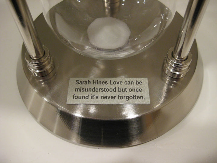 Silver Rectangular Plate
