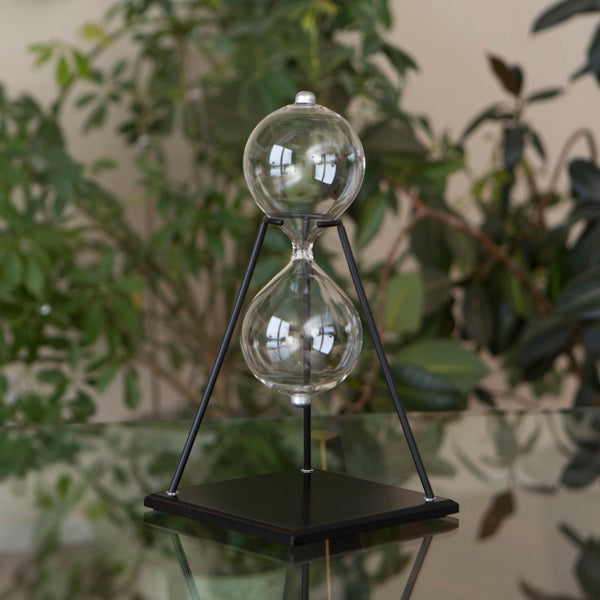 Modern Glass Timer Kit on Stand - JustHourglasses