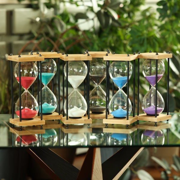 50 minute sales hourglass