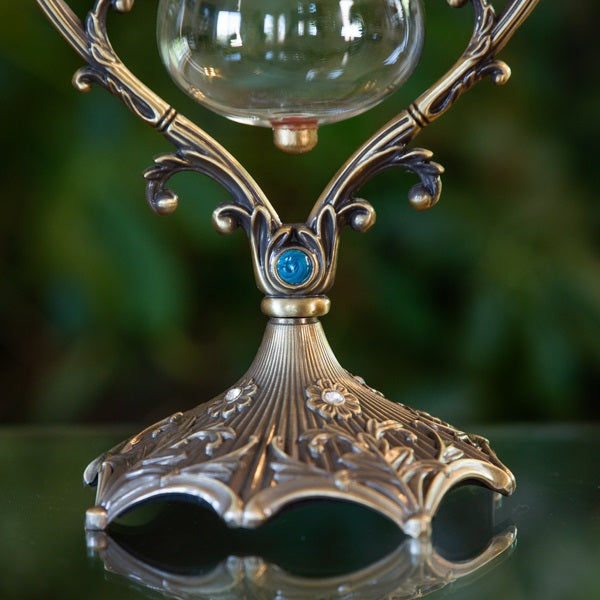 Heart Vintage Rotating Hourglass Urn