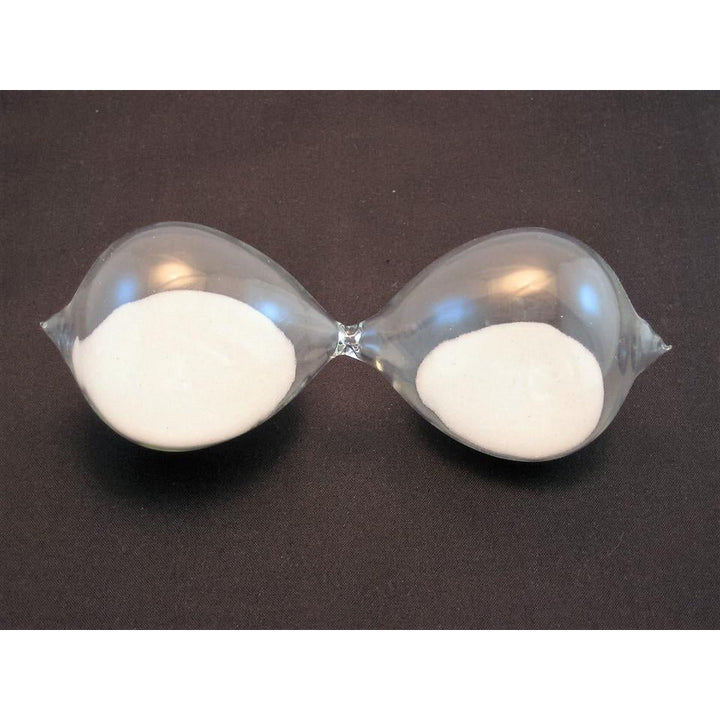 Hourglass Globe with White Sand 10, 15 or 30 Minute