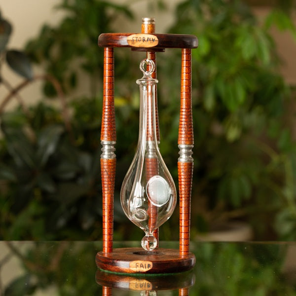 Antique Bobbin Barometer