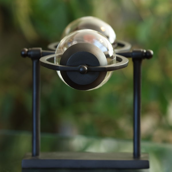 Figure Eight Rotating Hourglass Urn