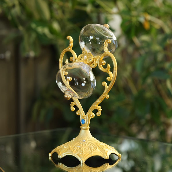 Gold Heart Vintage Rotating Hourglass Kit