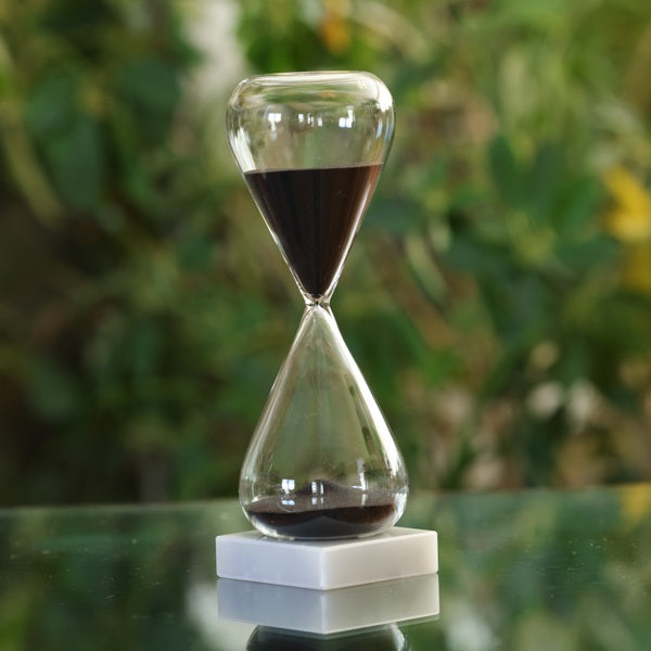 60 Minute Freestanding Triangle Sand Timer - JustHourglasses