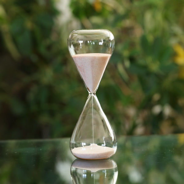 60 Minute Freestanding Triangle Sand Timer - JustHourglasses