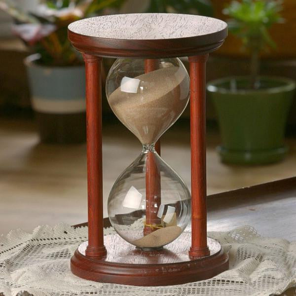 Solid Padauk Hourglass Urn