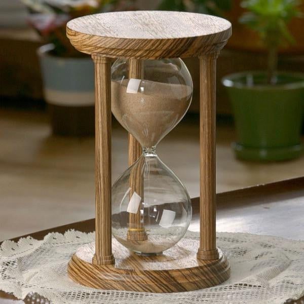 Solid Zebrawood Hourglass Urn