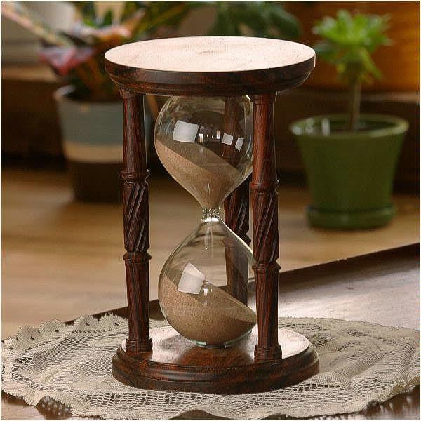 Solid Cocobolo Hourglass Urn